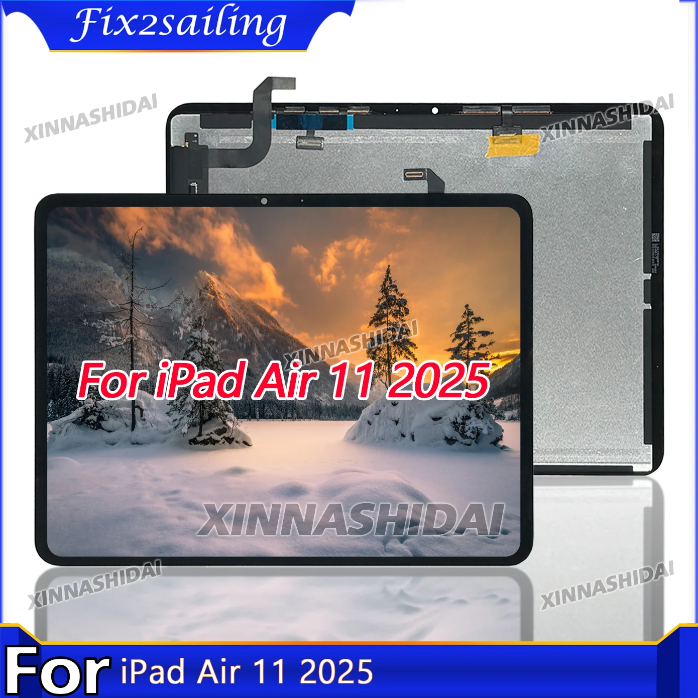 AAAA+ High Quality Tested LCD For iPad Air 11 2025  LCD Display Touch Screen Digitizer Assembly