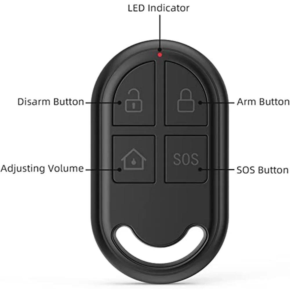 CPVAN-control remoto inalámbrico para el hogar, sistema de alarma de seguridad antirrobo, 433MHz, para nuestro CP2 pro, CP2W, CP8, CP10