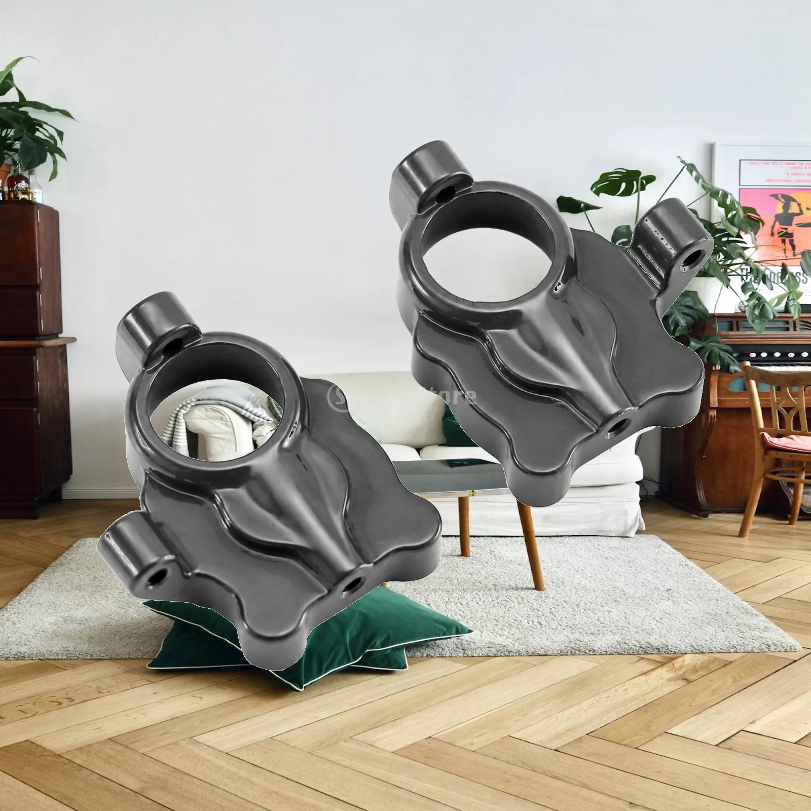 Front Axle Steering Cups Machined RC Front Steering Cup Hardware High Strength Easy to Install