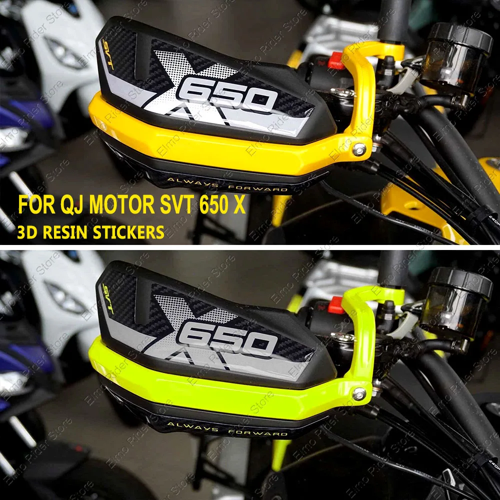 Autocollant 3D en résine pour moto, kits de protection anti-rayures, étanche, pour QJ Motor SVT 650 X SVT 650 X, 2024