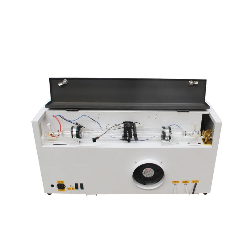 Compact 3040 CO2 Laser Engraver – 40W Water-Cooled, for Rubber Stamps, Acrylic Keychains & Leather Tags
