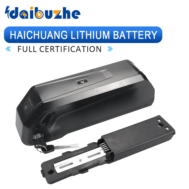 Haichuang 48V15AH Li-ion Battery Modified E-bike Beam E-bike Booster 36V12AH Lithium Battery for Mountain Case