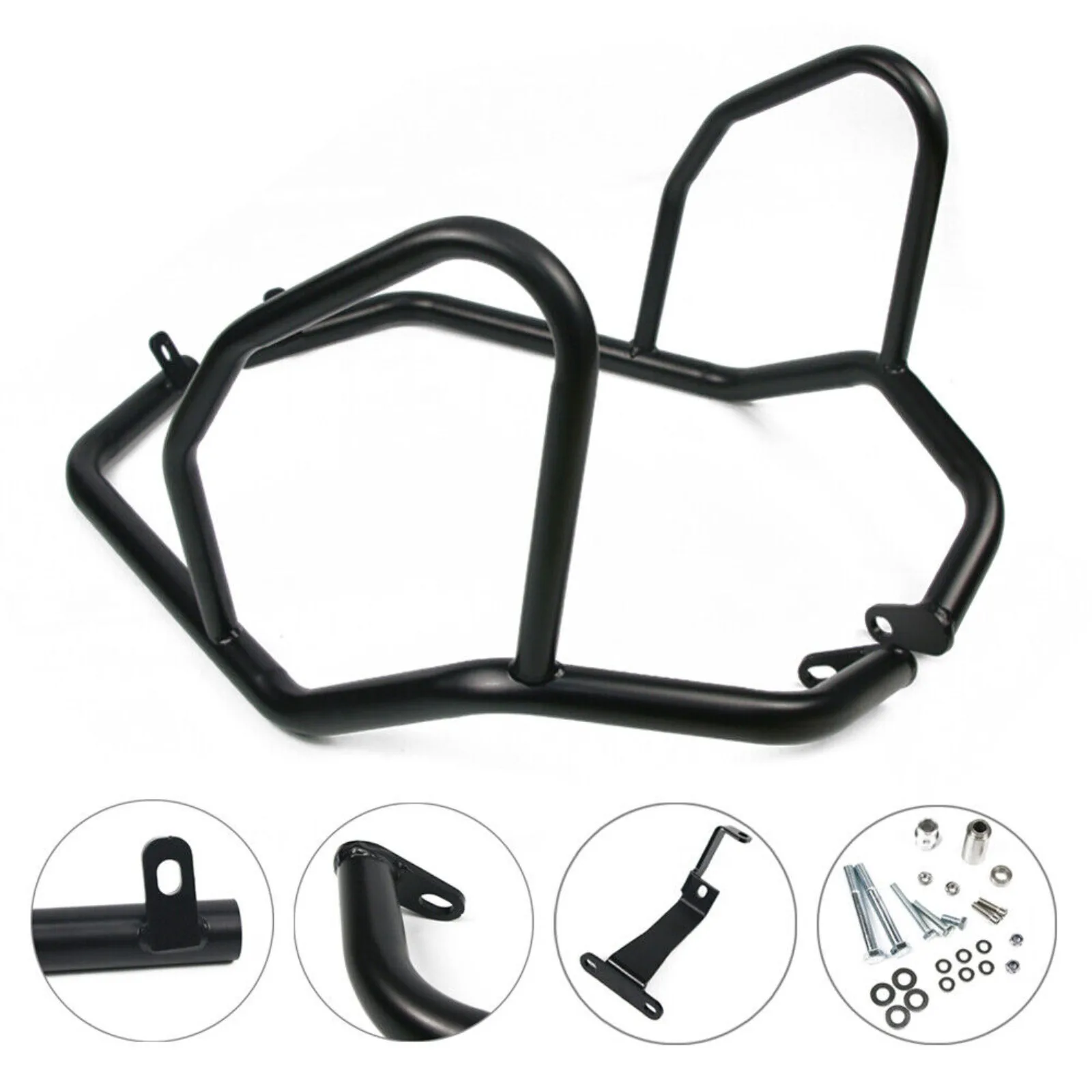 

For BMW F750GS F850GS 2018 2019 2020 2021 2022 2023 Black Upper Engine Guard Tank Crash Bars Protector