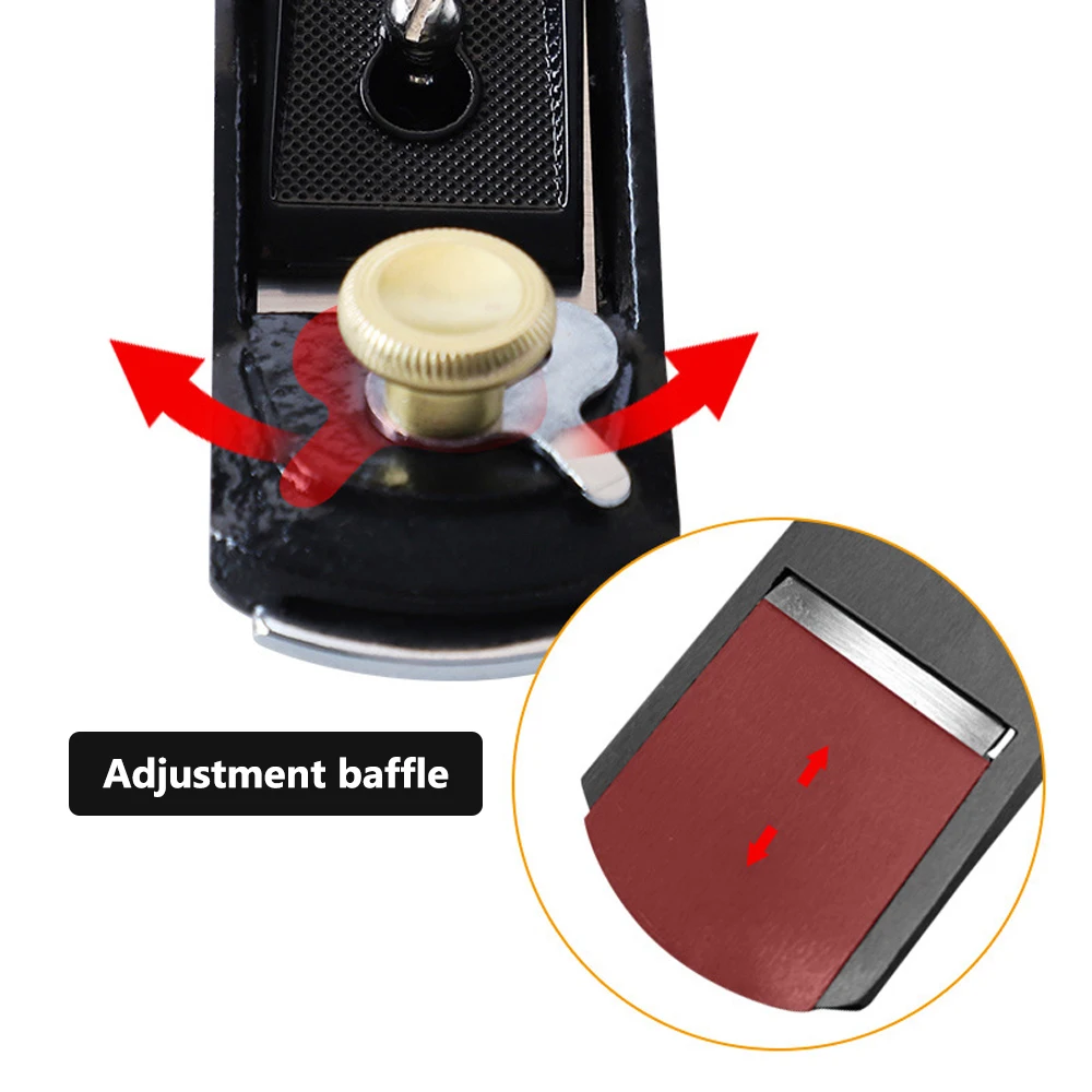 مسوي النجارة الصغير المريح - فولاذ T10، زاوية قابلة للتعديل لتخطيط الألواح بشكل سلس وفعال #4