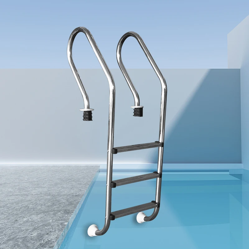

STLF Corrosion-Resistant Pool Ladder with Handrails and Anti Slip for Saltwater Pools Swimming Pool