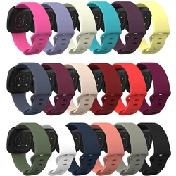 Watch Strap For Fitbit Versa 3 4 WristBand Silicone Watchband For Fitbit Sense 2 Smart Bracelet WristStrap Belt Accessorie