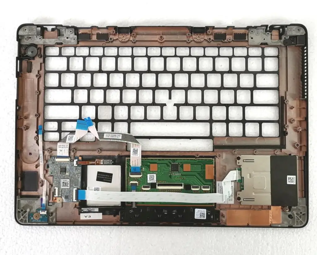 NEW For Dell Latitude E7470 Palmrest Touchpad Assembly Smart Card Dual Point XFY7W