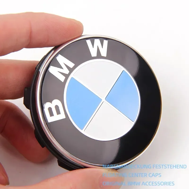 BMW G11 G12 G30 G31 G32 G38 G01 G08 G02 G05 F45 F46 F52 F48 F49 F39 F90 4pcs 56 68mm Floating Wheel Center Caps Auto Accessories