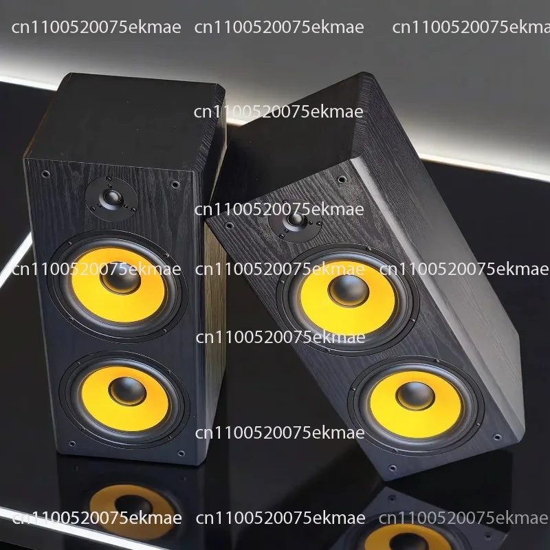 8-Inch Speaker Three-way Frequency High-quality Passive Low-medium-high Wooden Speaker Home Theater HIFI