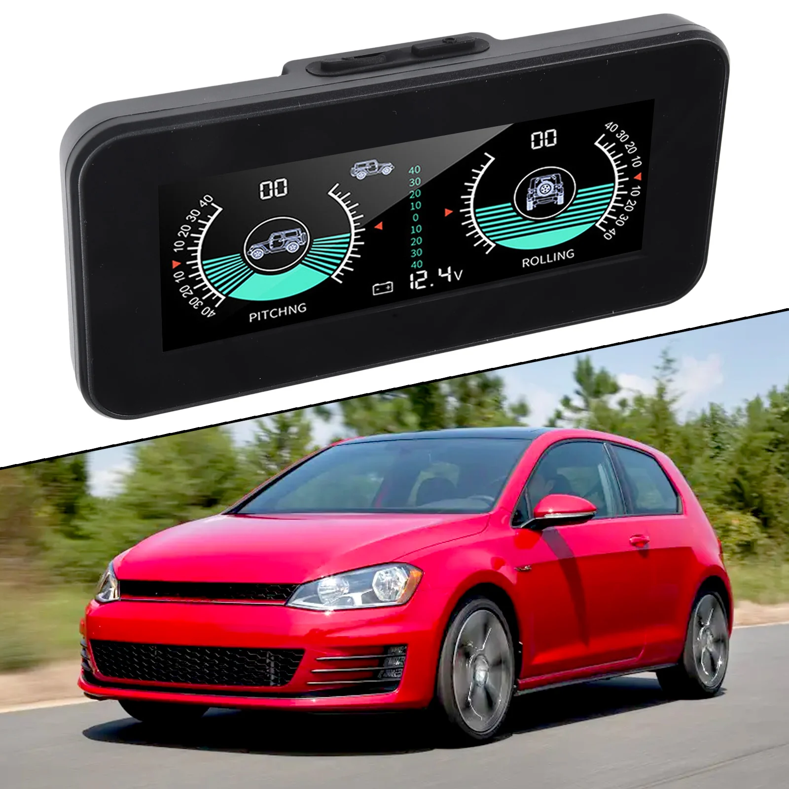 

Brand New Inclinometer Digital Tilt Accessories Guage Indicator Spare Parts 230g Angle Level City Driving Mode