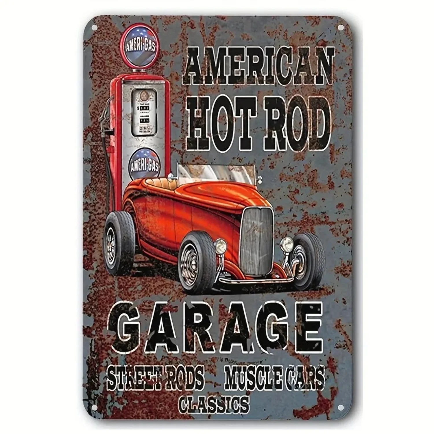 معدن القصدير علامات المفاجئة على أدوات الجدار الديكور اللوحة Vintage ملصق فني الحديد اللوحة للرجل الكهف المنزل مقهى المرآب نادي بار