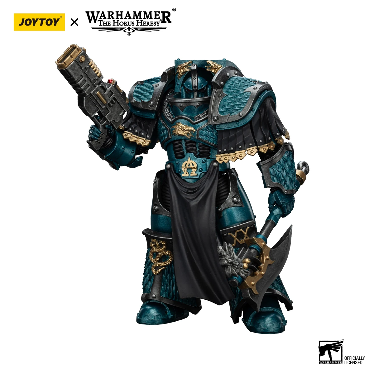 [재고 있음] JOYTOY Warhammer 30K 1/18 액션 피규어 Alpha Legion Lernaean Terminator 3PCS 애니메이션 군사 모델