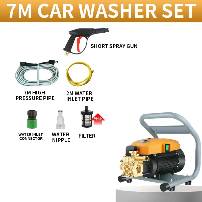 High Pressure Washer 13L/min Car Washing Machine Car Wash Cleaner Water Gun Snow Foam Sprayer Shower Car Accessories