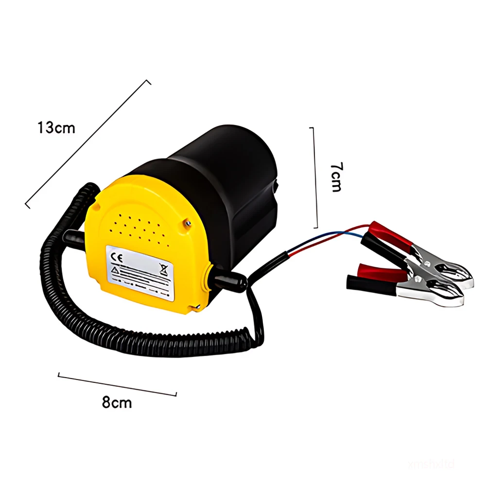 Electric Vehicle Engine Oil Pump DC12V 60W Diesel Kerosene Oil Pan Pumping Unit Oil Sweeper Suction Boat Motorcycle Oil Pump