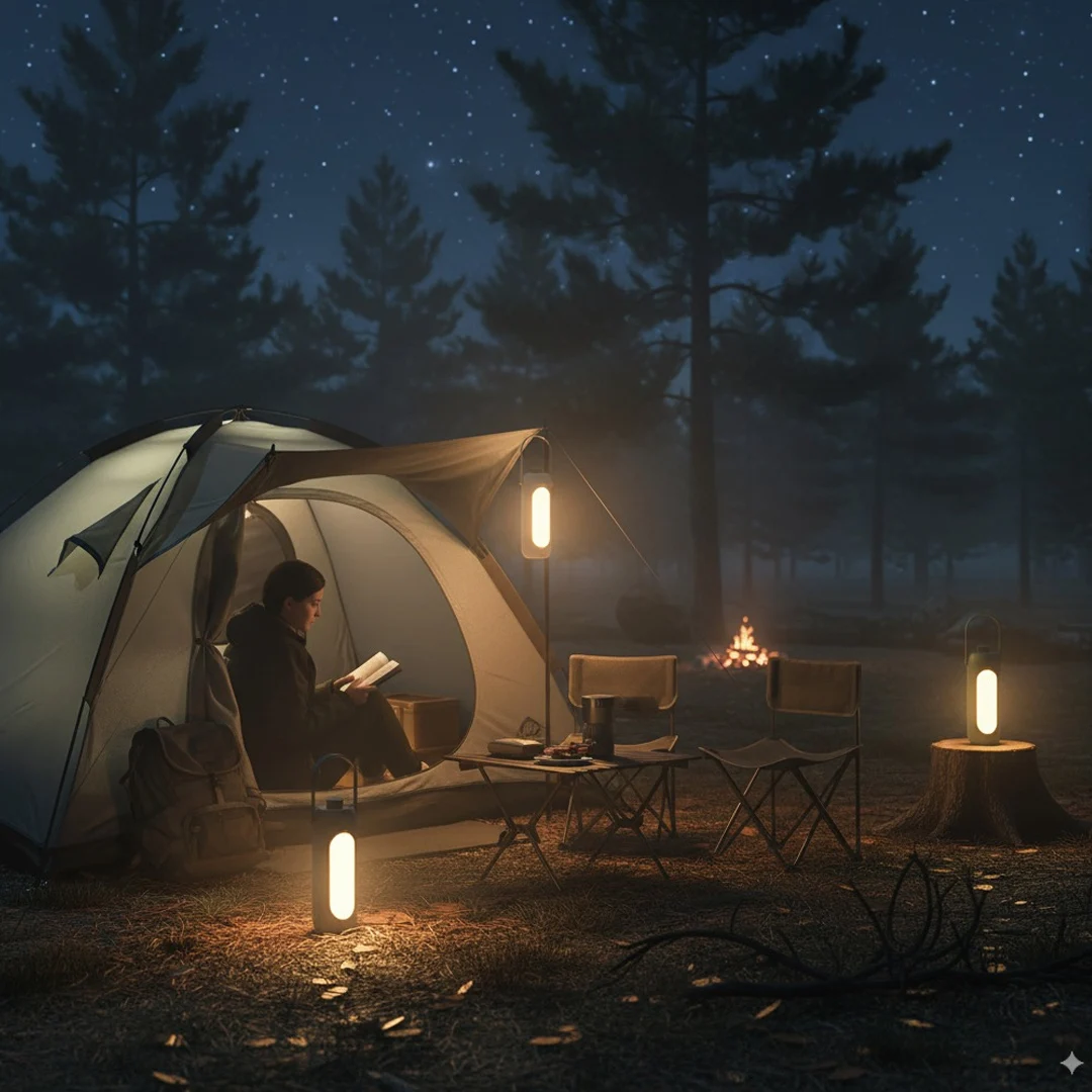 キャンピングランターン3色の超明るい電キ非常屋外ライトはポータブル強力なハンドヘルドdimmable防水ヘッドを導きました