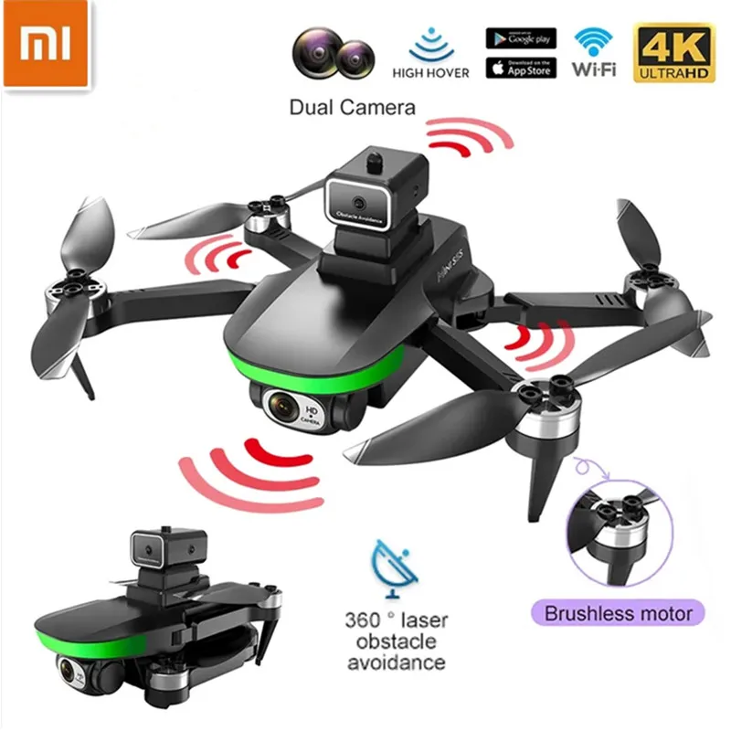 

Xiaomi S5S Mini Drone Profesional 4K 6K HD Camera Obstacle Avoidance Aerial Photography Brushless Foldable Quadcopter Boy's Toys