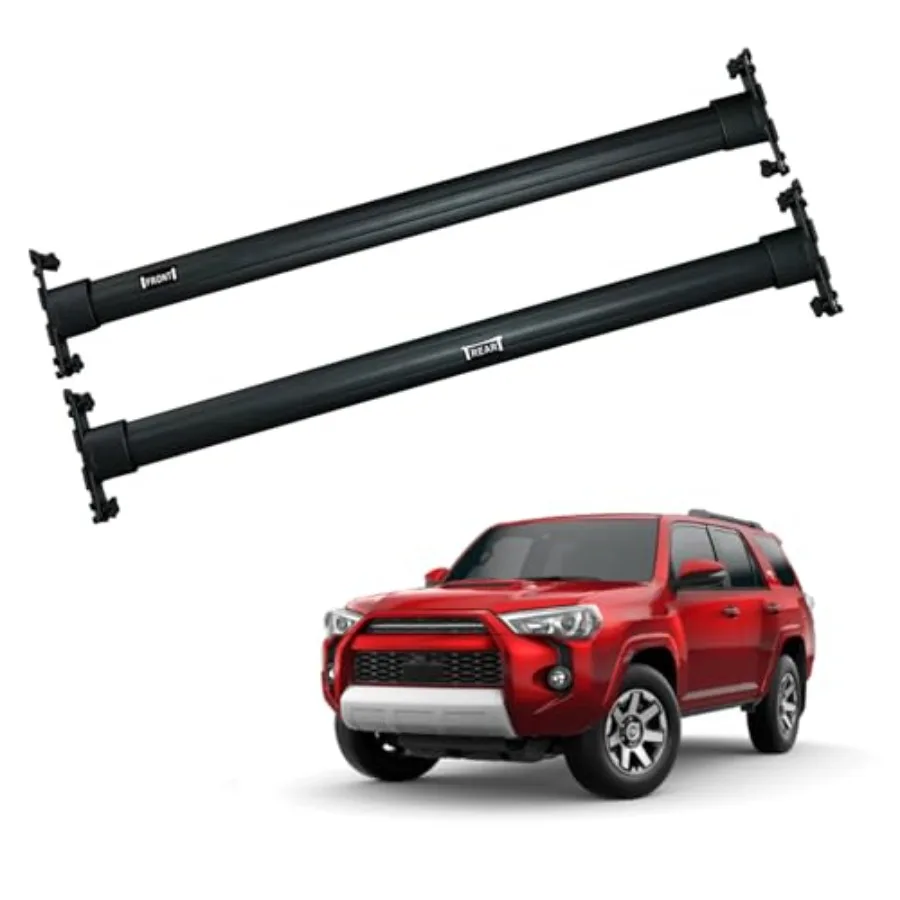 

Roof Rack Cross Bars for 2010-2024 4Runner Cross Rails Luggage Carrier Cargo Bar Black