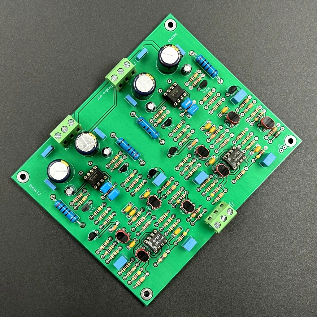 

[Gaowen 27 Line] Dual channel preamplifier amplification board/buffer board