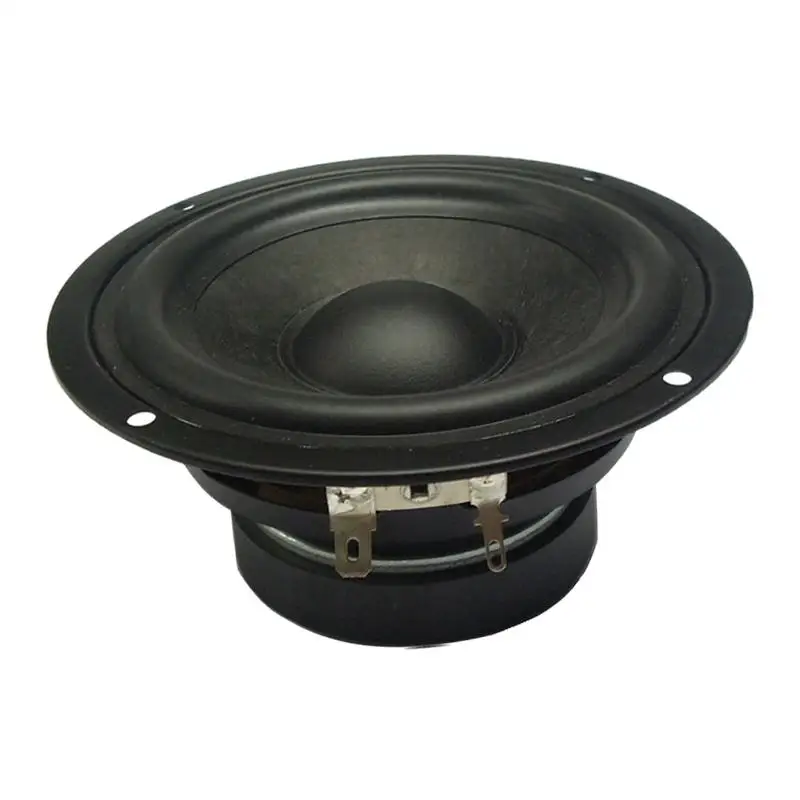 Full Range Speaker 4.5 inch Multifunction Rubber Edge Powerful 30W Multimedia High Sensitivity Audio Speaker for Travel Outdoor