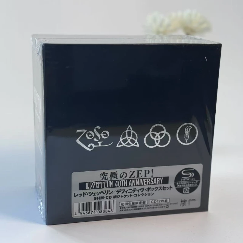 

Eternal Classic Rock Band 12CD Set Европейский и американский компакт-диск в твердом переплете в твердом переплете