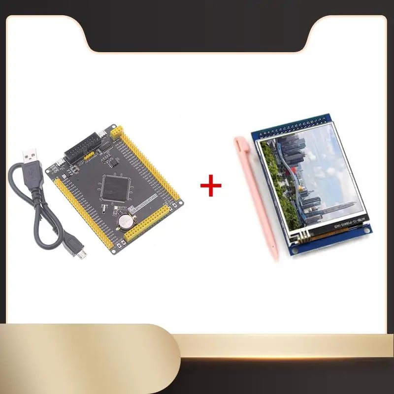 

STM32F103ZET6 Комплекты обучающих плат для разработки + 2,8-дюймовый TFT ЖК-модуль + комплект сенсорных ручек STM32 ARM Embedded SCM-N3