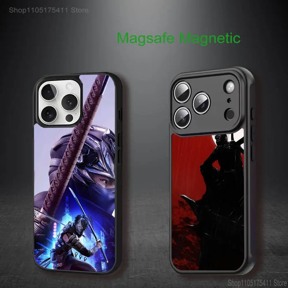 

N-Ninja G-Gaiden NG4 Phone Case For iPhone 17,16,15,14,13,12,11,Pro,Max,Plus,Mini,SE4,E Magnetic Magsafe Wireless Charging