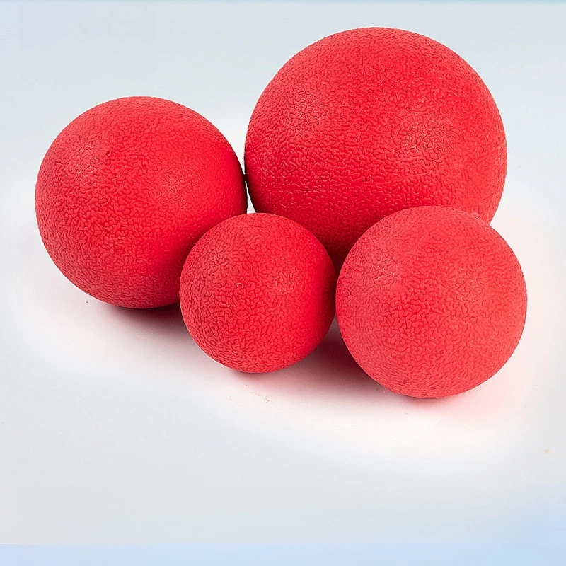 Hard Solid Rubber Balls for Dog Bite Resistant and Indestructible Dog Training Ball Pet Chew Play Fetch Bite Toy TPR Bouncy Ball