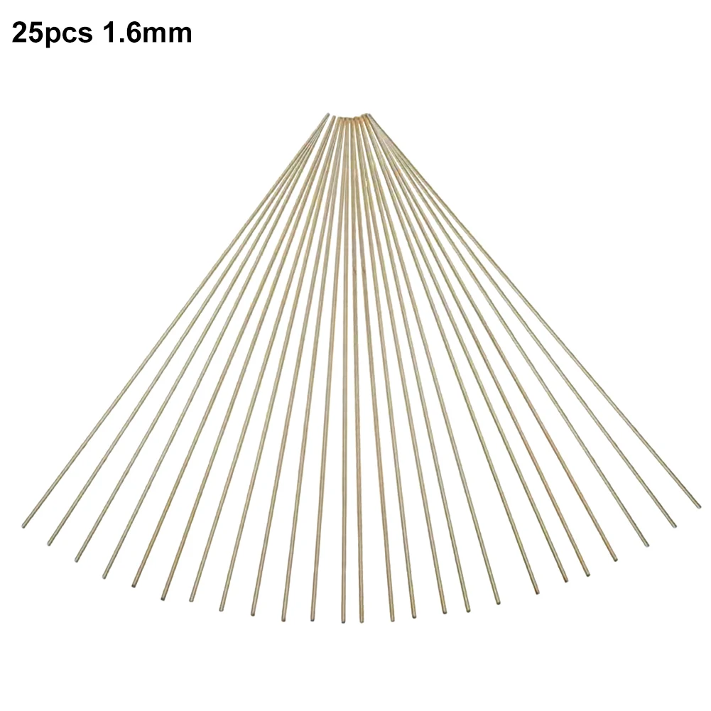 Soldering Wire in Brass Construction A Complete Set Including Twenty Five Pieces Sized at Two Hundred Fifty mm