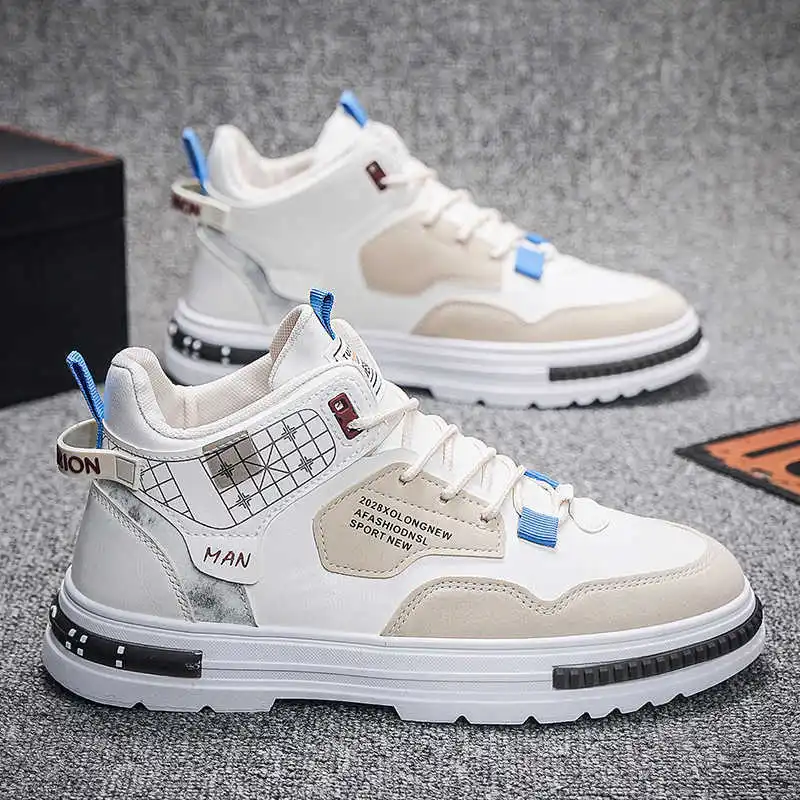 Zapatillas Deportivas Antideslizantes para Mujer, Talla 46, Color Marrón, Estilo Botín, de Corte Alto, para Ejercicio, Artículos Populares, Super Ofertas