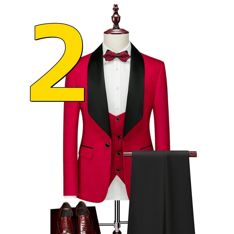 

M8147 Two piece business casual suit