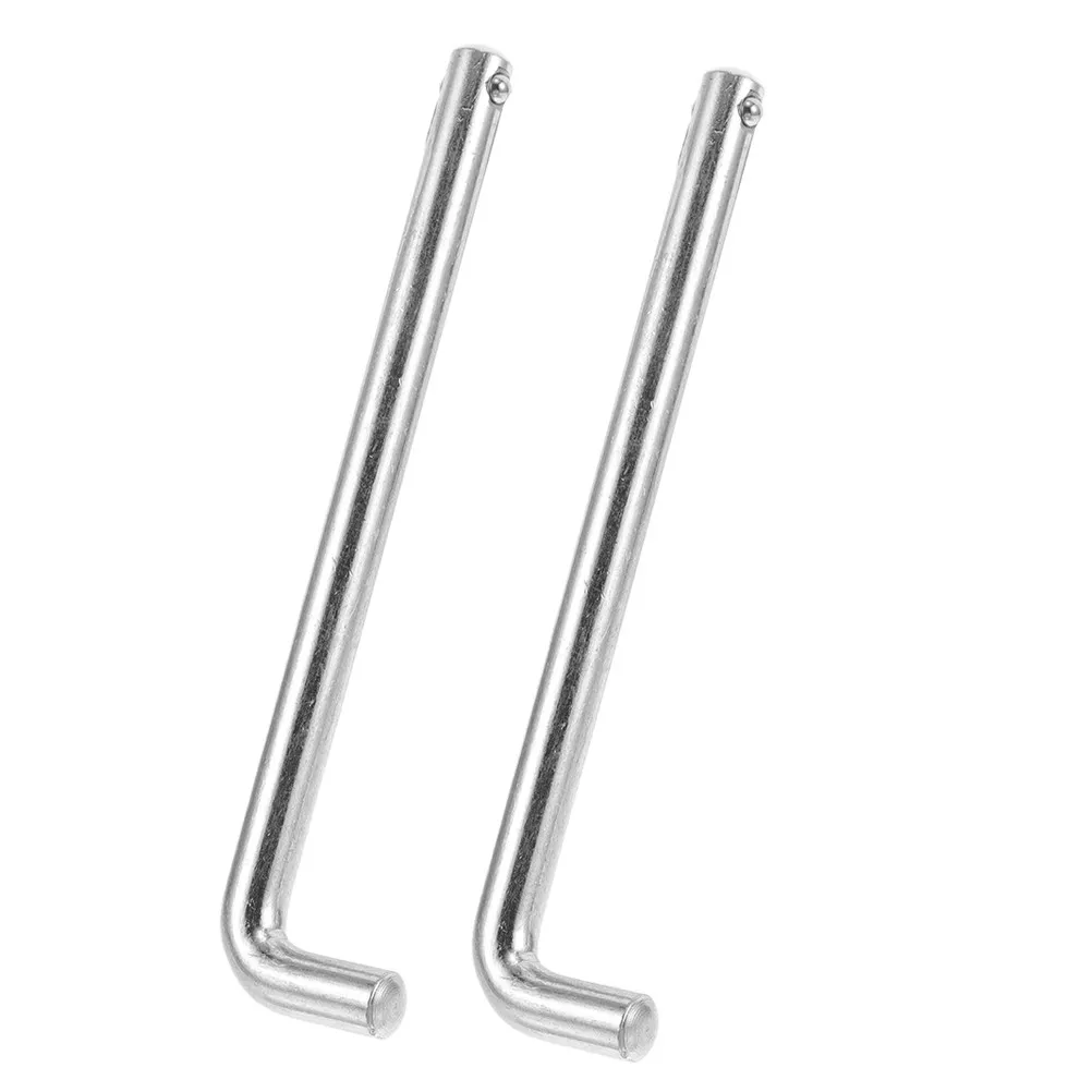 2pcs L-Shaped Weight Stack Pin for Gym Equipment – Heavy-Duty Steel Alloy Fitness Selector Locking Pin