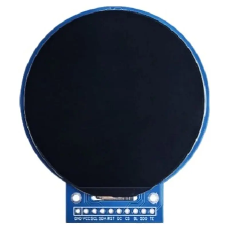 2.1-Inch TFT LCD Screen GC9B72 Small-Screen 360X360 Display LCD Color Screen SPI Round Screen SPI Round Display