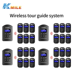 KAIMILE Wireless Whisper Tour Guide System Simultaneous Interpretation System Audio Receiver Transmitter KML-101