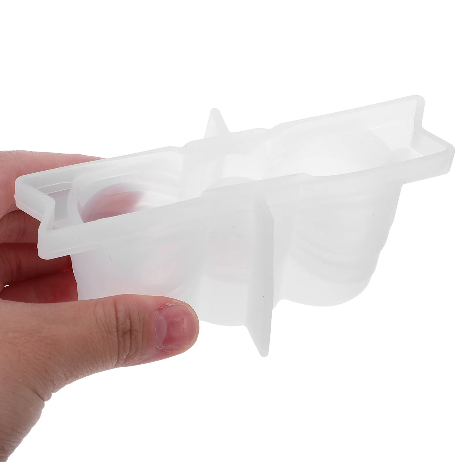 

4Pcs Bow Silicone Holder Mold 3D Bowknot Resin Casting Molds DIY Reusable Epoxy Mold for Scented Crafting