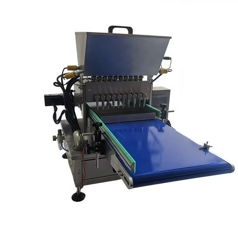 Desktop Fudge Soft Gummy Candy Chocolate Jelly Pouring Depositor Making Forming Machine Filling Depositor Production Line