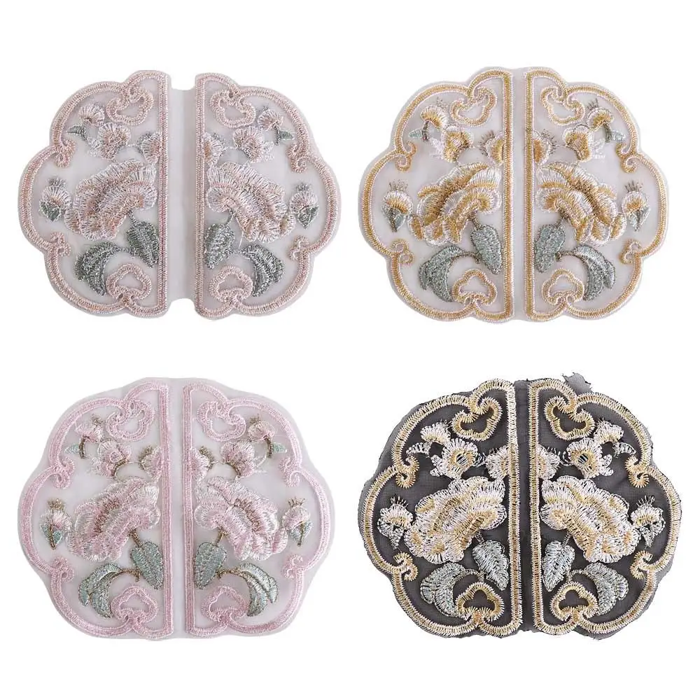 

Elegant Chinese Style Embroidery Patches Exquisite Vintage Clothing Applique Clothing Repair Clothes Sticker Sewing