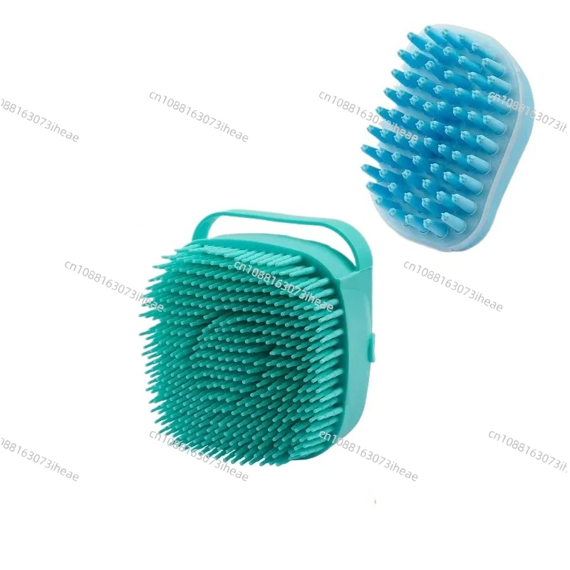 Beauty brush soft silicone pet shower gadget