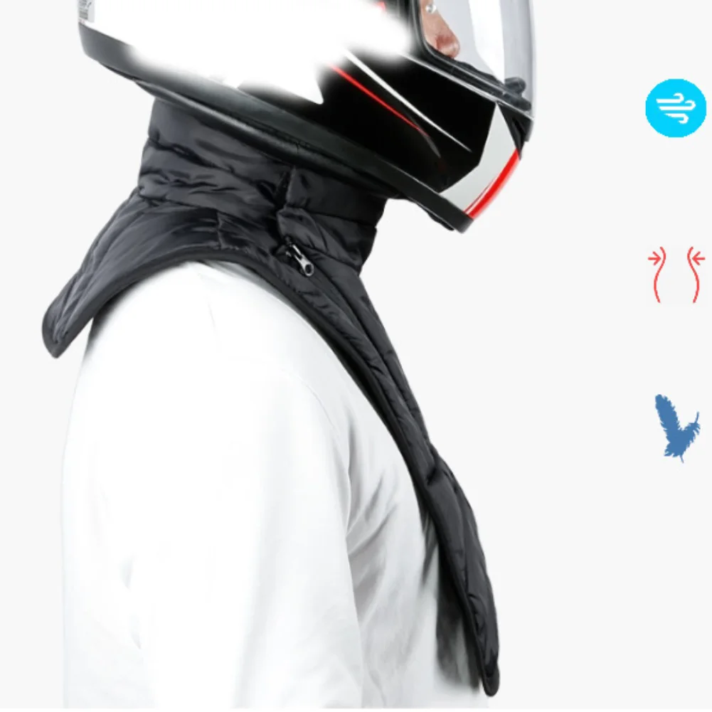 

Biking Commutes Cycling Chest Warmer Chest Neck Warmer For Skiing Enhanced Neck Protection Lightweight Comfort