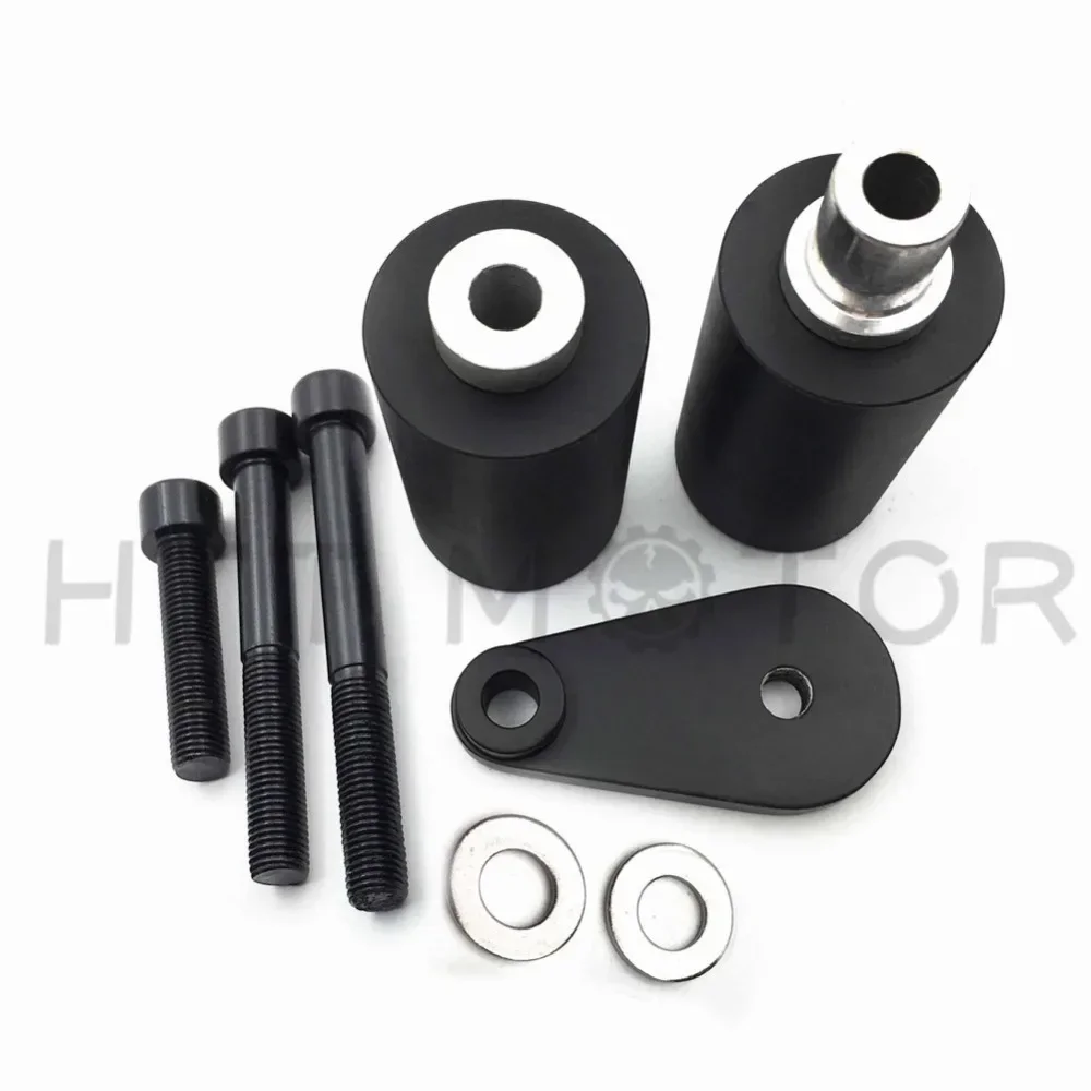 

Aftermarket Motorcycle Parts No Cut Frame Slider Protector Fit for Yamaha 2003-2005 YZF R6 2006-2009 R6S Black