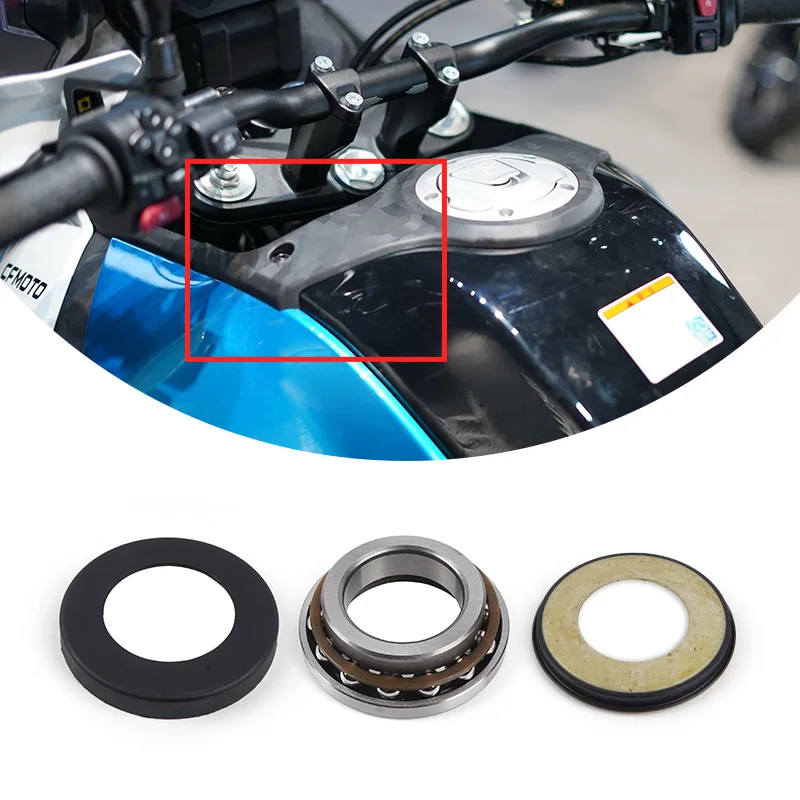 ل CFMOTO 450MT عمود التوجيه مجموعة أدوات المحمل 450SR NK CLC SRS CF موتو غطاء غبار دراجة نارية الملحقات الأجزاء الأصلية