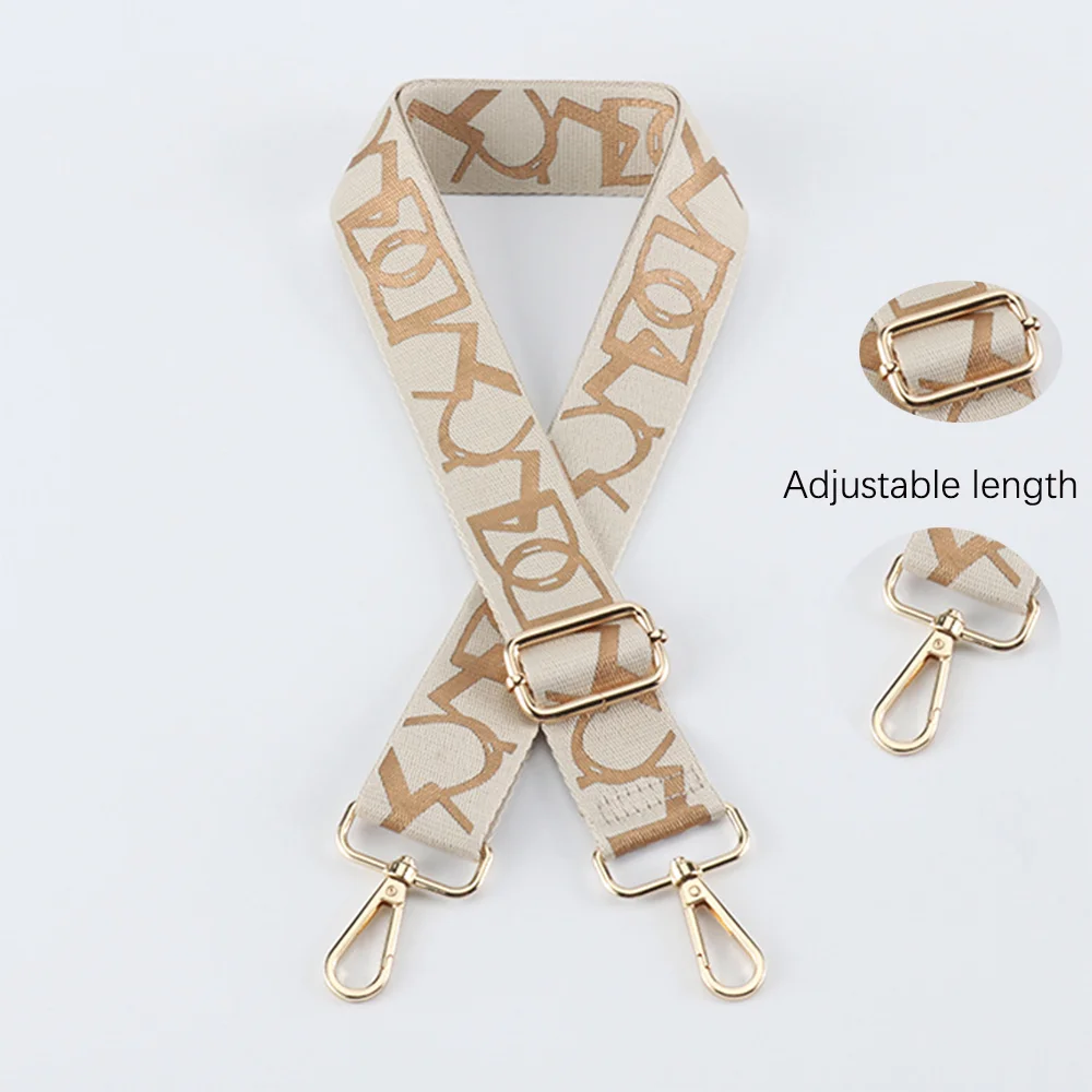 

Nylon Shoulder Strap Diy Exquisite Embroidery Universal Fashionable Durable Precision Woven Diagonal Shoulder Strap 3.8CM