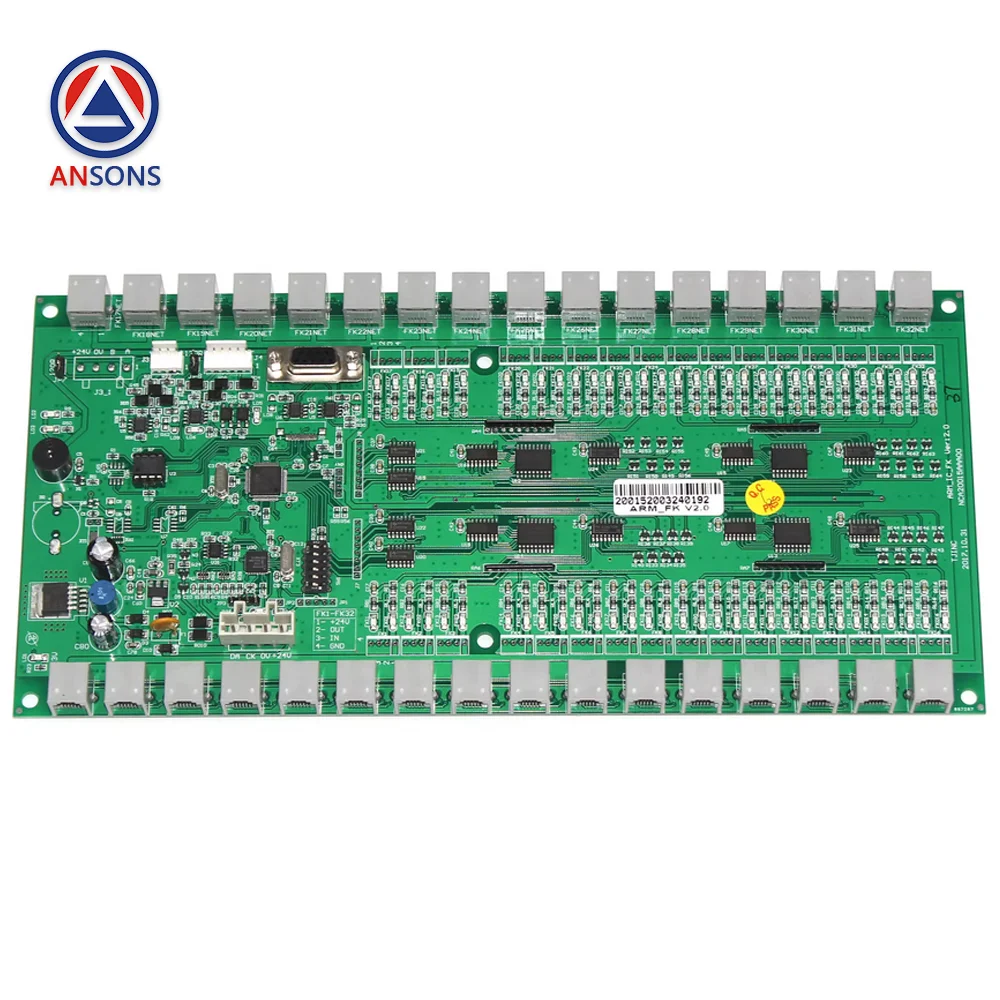 

NBA20015AAA00 NCA20015AAA00 OTIS Elevator Visitor PCB Board Ansons Elevator Spare Parts