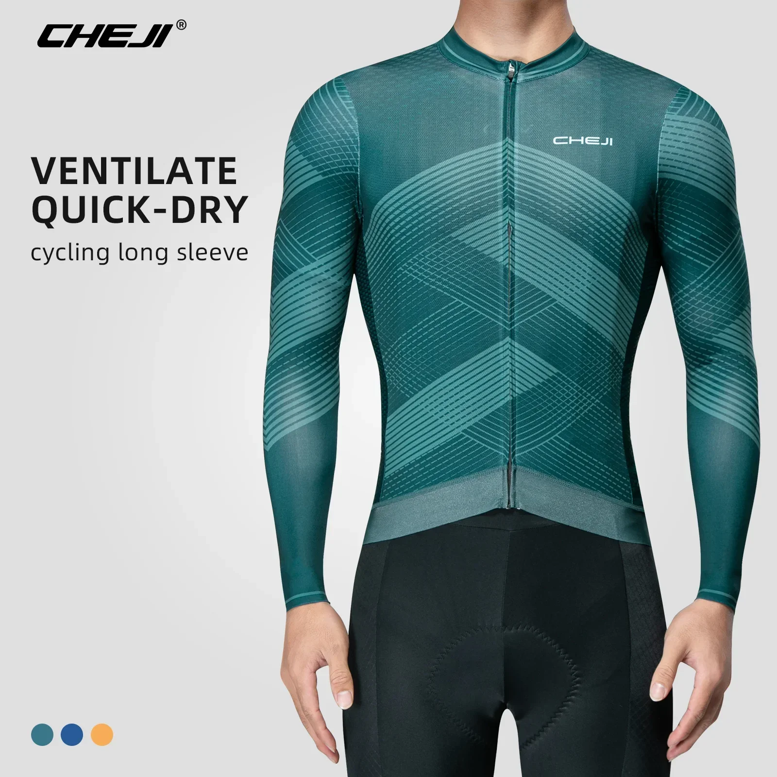 Cheji Cycling Jerseys Winter Fleece Warm Windproof Waterproof for Men/Women Cortavientos Clothing Running Bicycle Jacket 2024