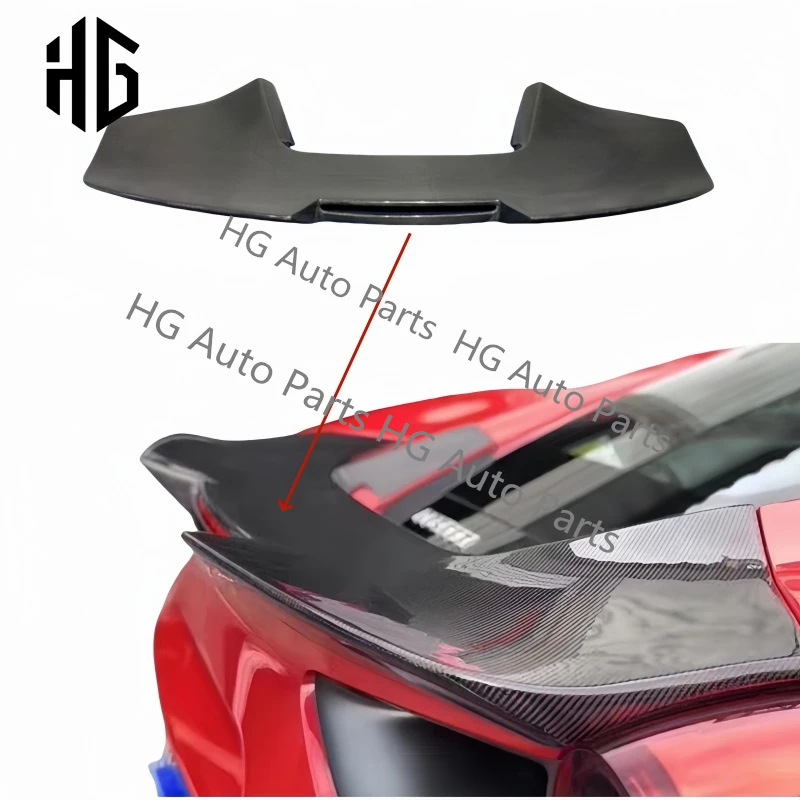 Real Carbon Fiber Decoration Part Msha Style Rear Wing Spoilers For Ferrari 488 Gtb/Spider Ducktail Spoiler