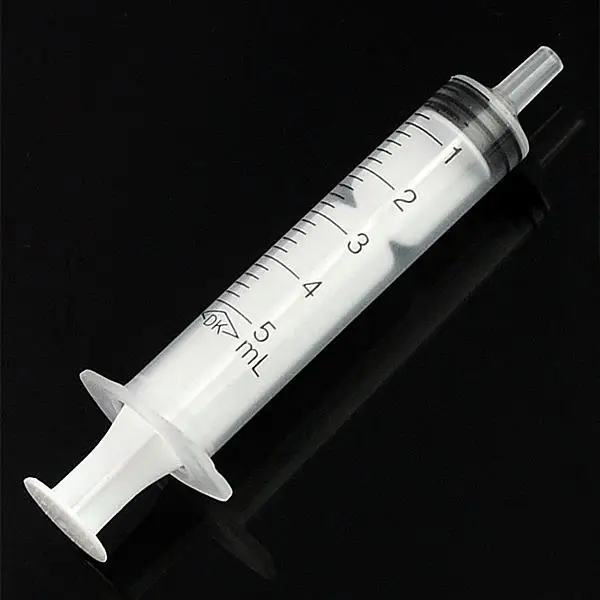 New 5 mL Slim Injection Nutrient Syringe Solute Mixture Cartridge Wholesale 5Pcs 10Pcs 20Pcs 50Pcs 100 Pcs Measuring Tools