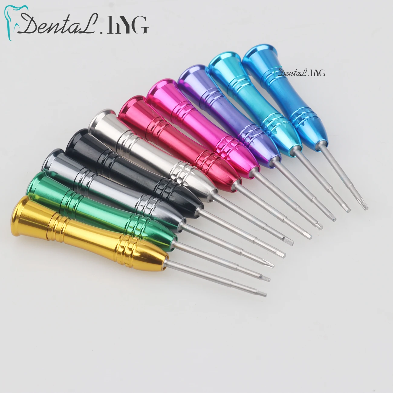 1Set Dental Laboratory Stainless Steel Implant Screw Driver Dentistry Tool Kit Micro Screwdriver Dentist Instrument Equipment