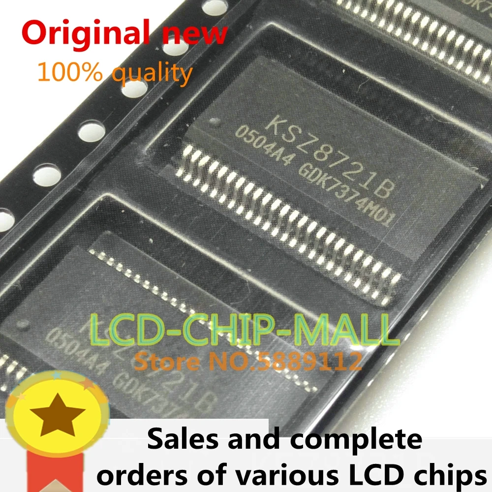 1PCS KSZ8721B  SSOP48  KSZ8721  IN STOCK 100%GOOD