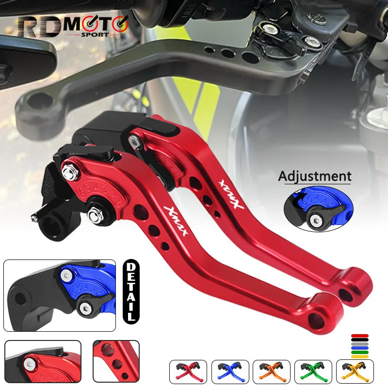 

New For XMAX125 XMAX250 XMAX300 XMAX400 2016-2021 2022 2023 2024 Motorcycle Accessories Adjustable Brake clutch Handle levers