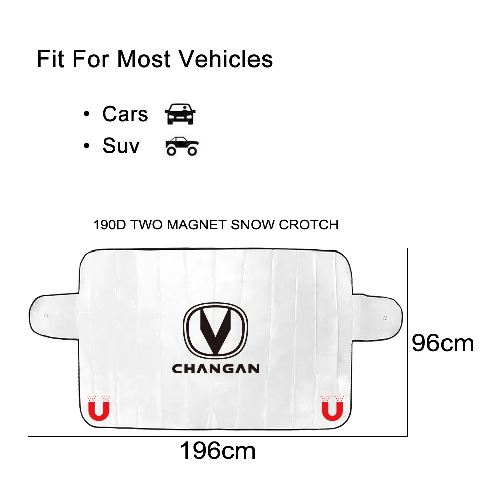 Car Front Windshield Sunshade Cover For Changan CX70 CS95 CS55 CS75 Plus CS35 Filter Bunper CS15 Alsvin 2022 Car Accessories