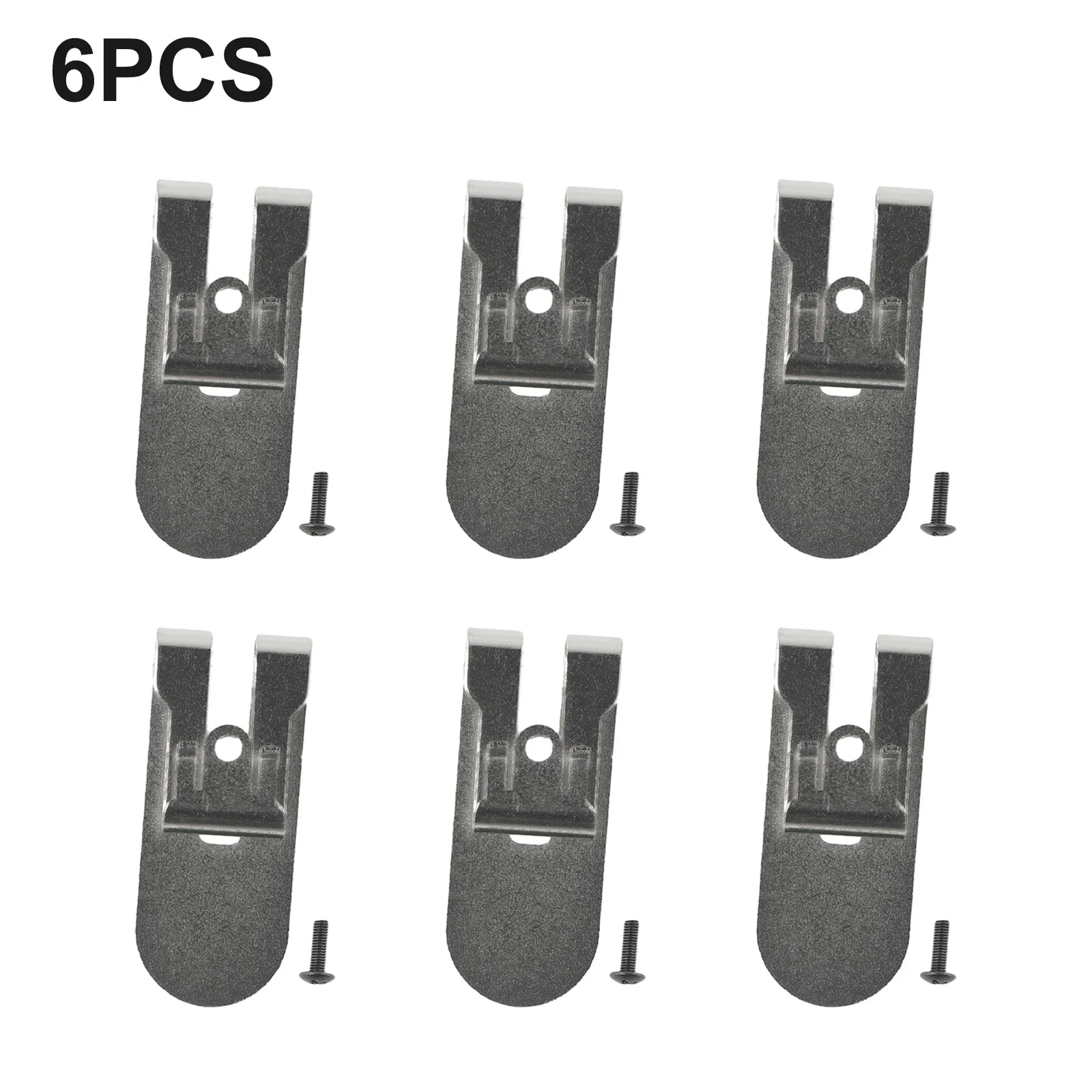 

6pcs Belt Clip With Screw N435687 Belt Hook Clips For DCF620 DCF620B DCF622 Drywall Screwgun Power Tool Accessories